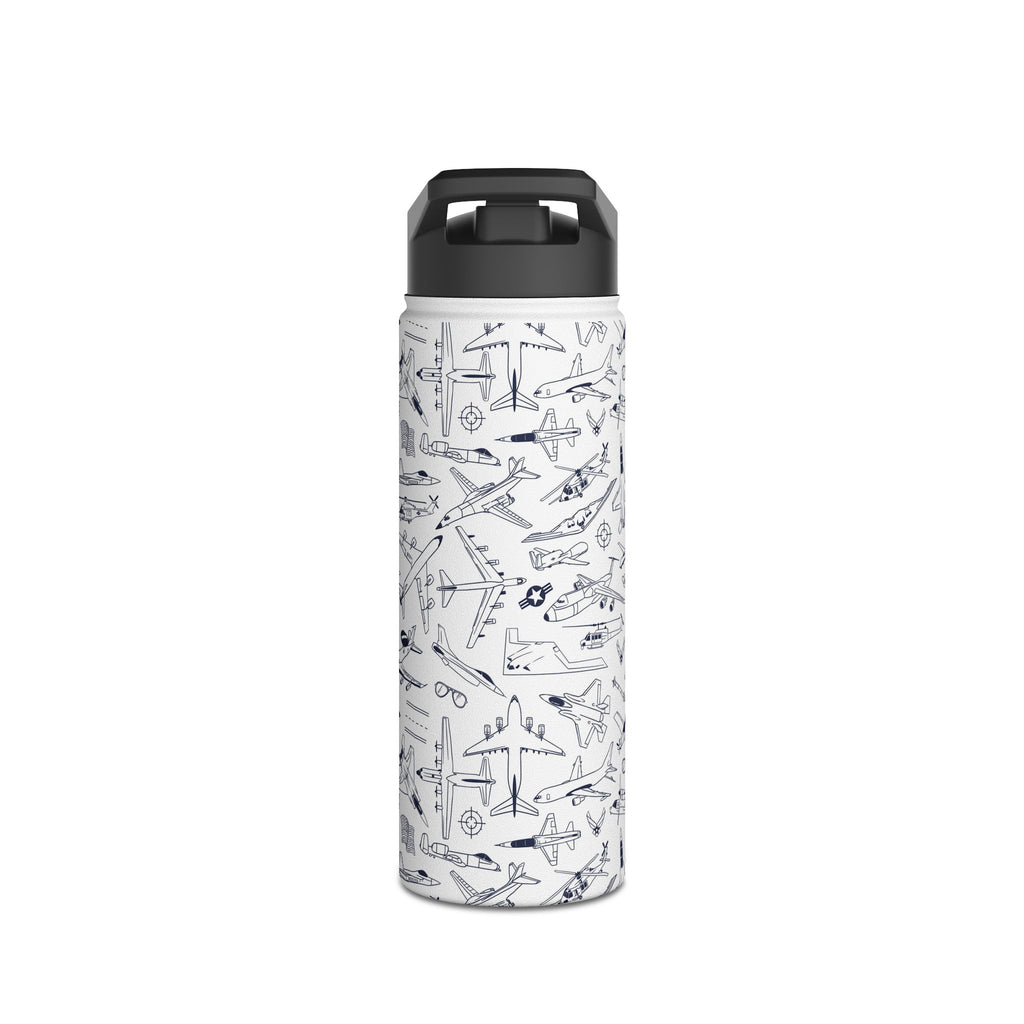 USAF Zoom + Boom Stainless Steel Water Bottles (12oz, 16oz, 32oz)