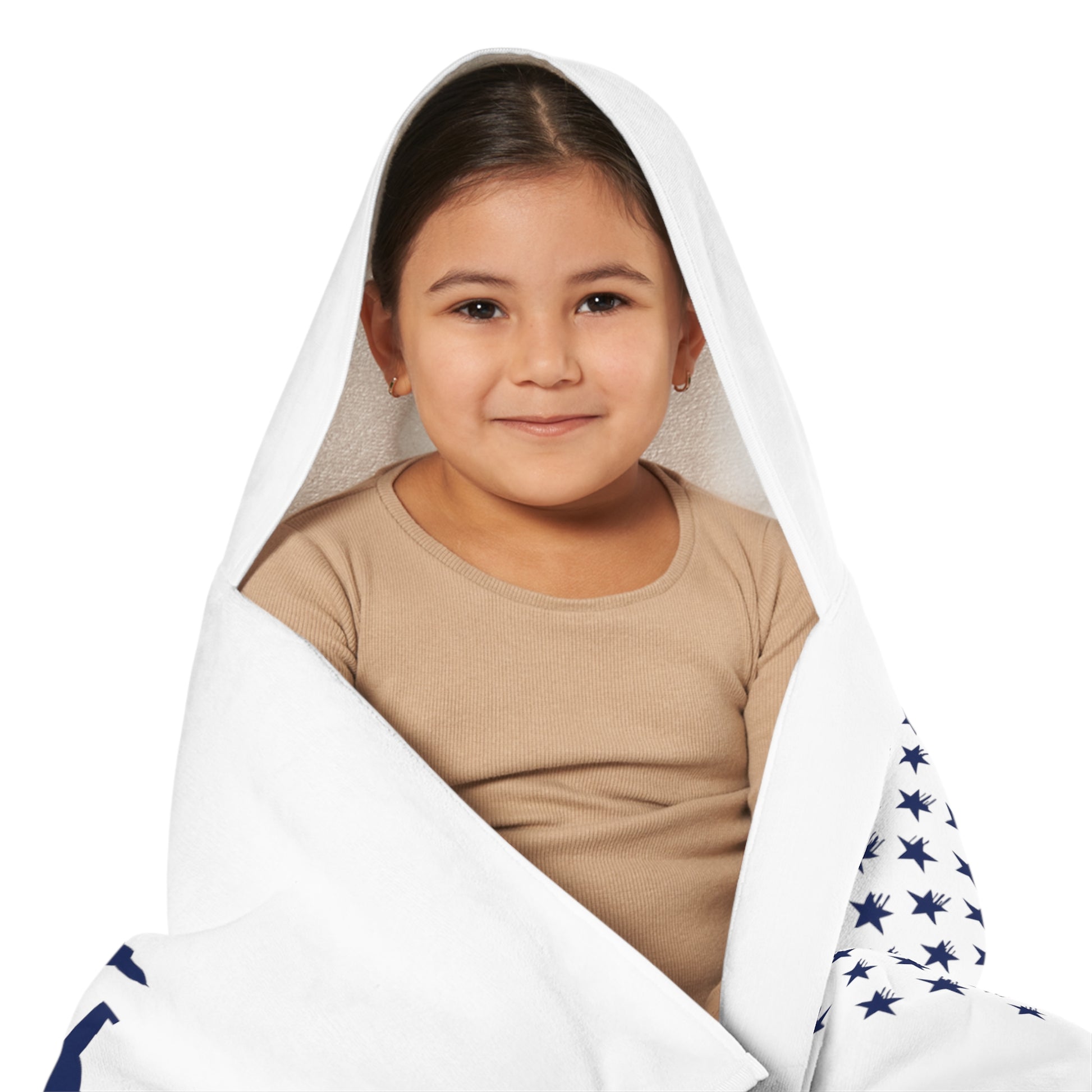 American Flag Youth Hooded Towel