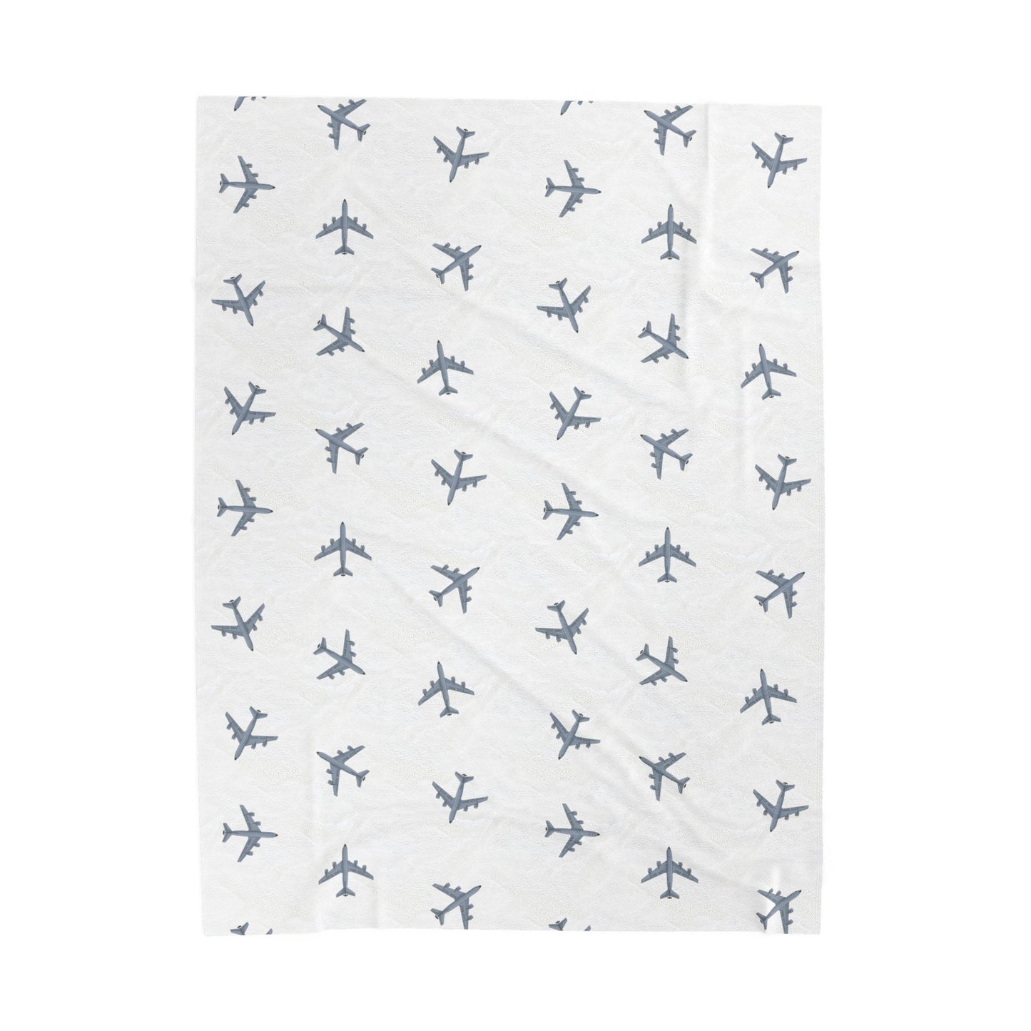 KC-135 Stratotanker Lil Pilots Collection Plush Blanket