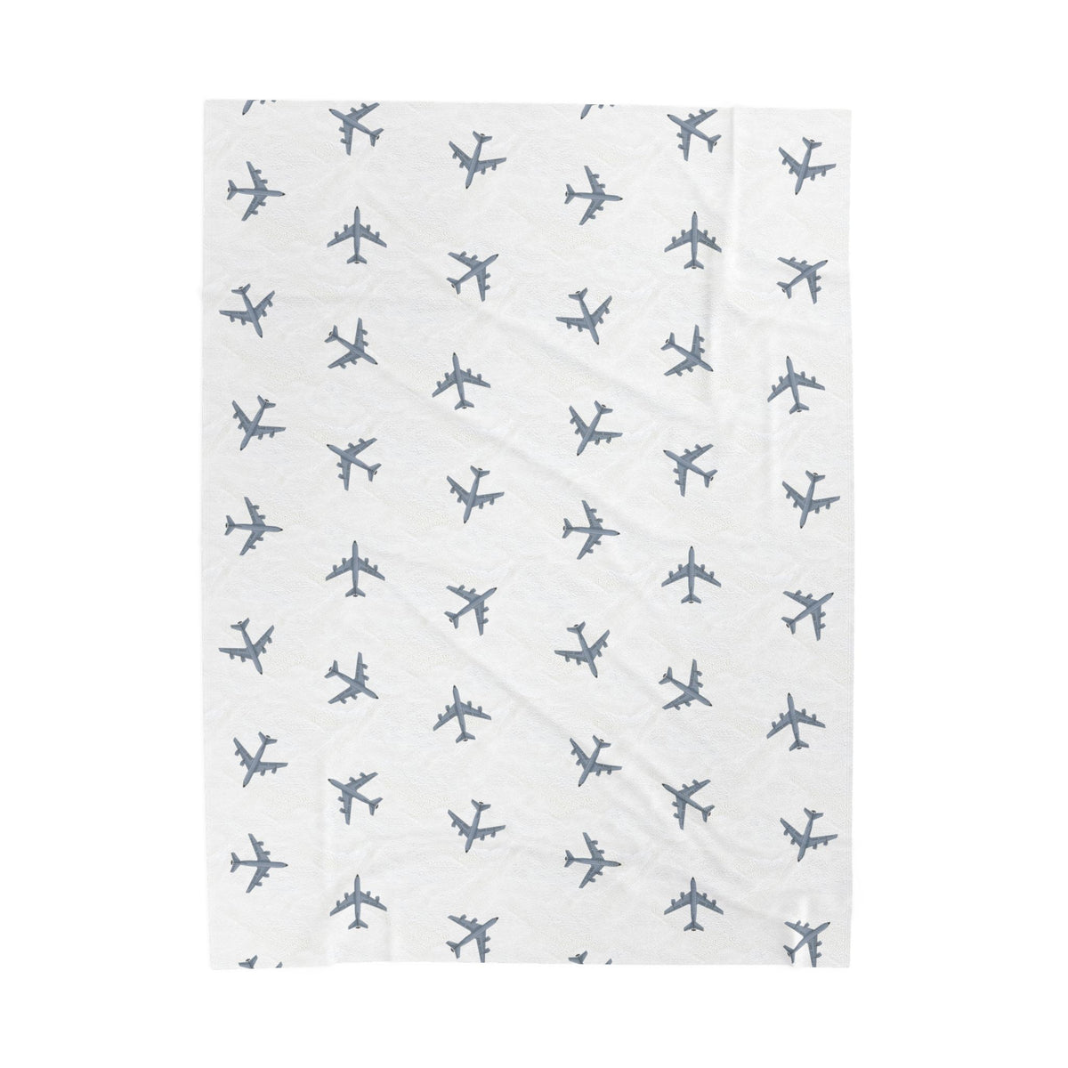 KC-135 Stratotanker Lil Pilots Collection Plush Blanket (50" X 60" Couch Throw)