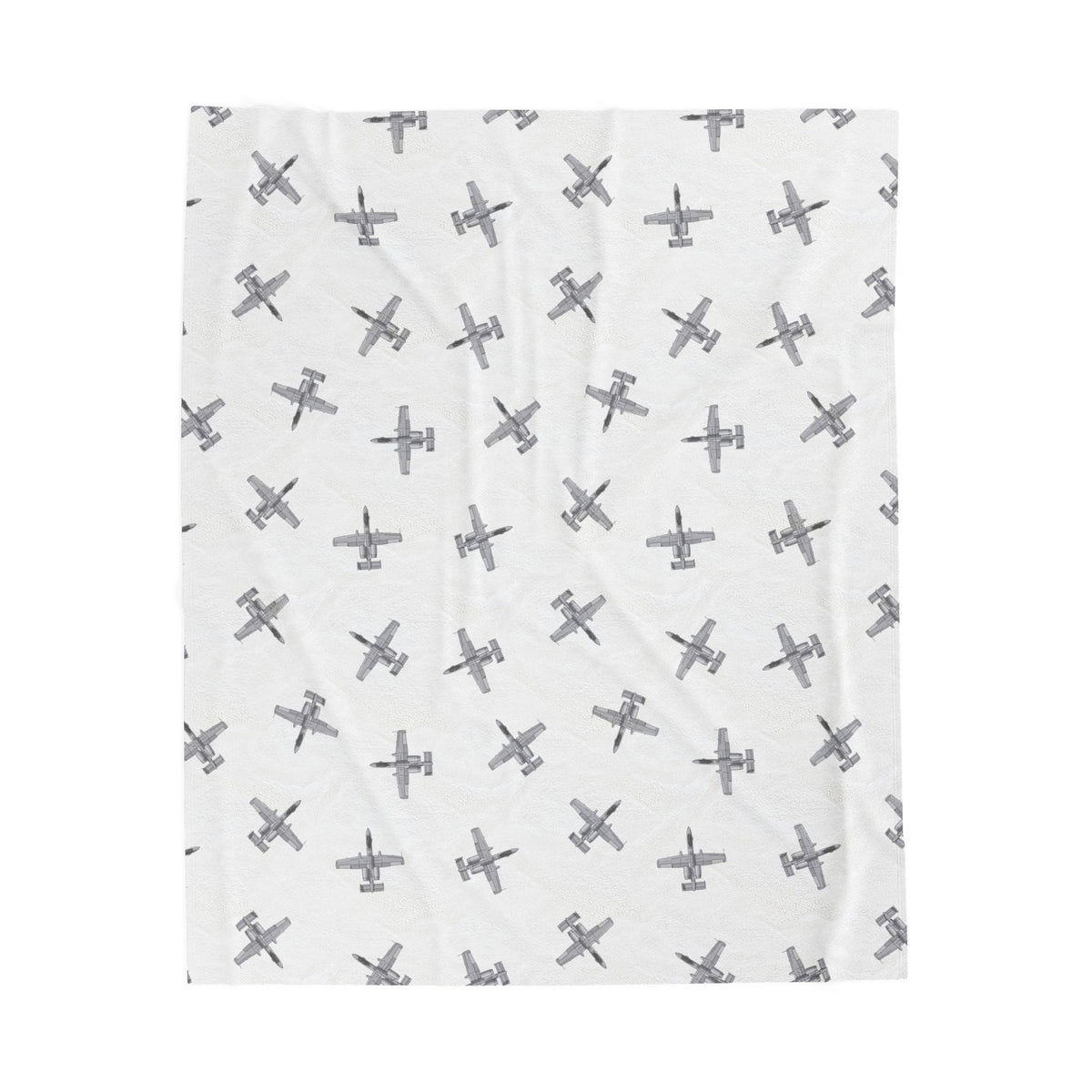 A-10 Warthog Lil Pilots Collection Plush Blanket (50" X 60" Couch Throw)