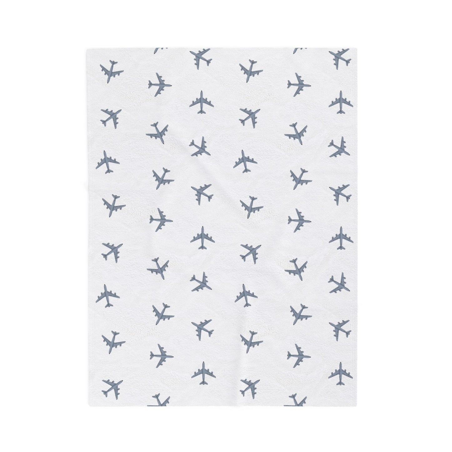KC-135 Stratotanker Lil Pilots Collection Plush Blanket