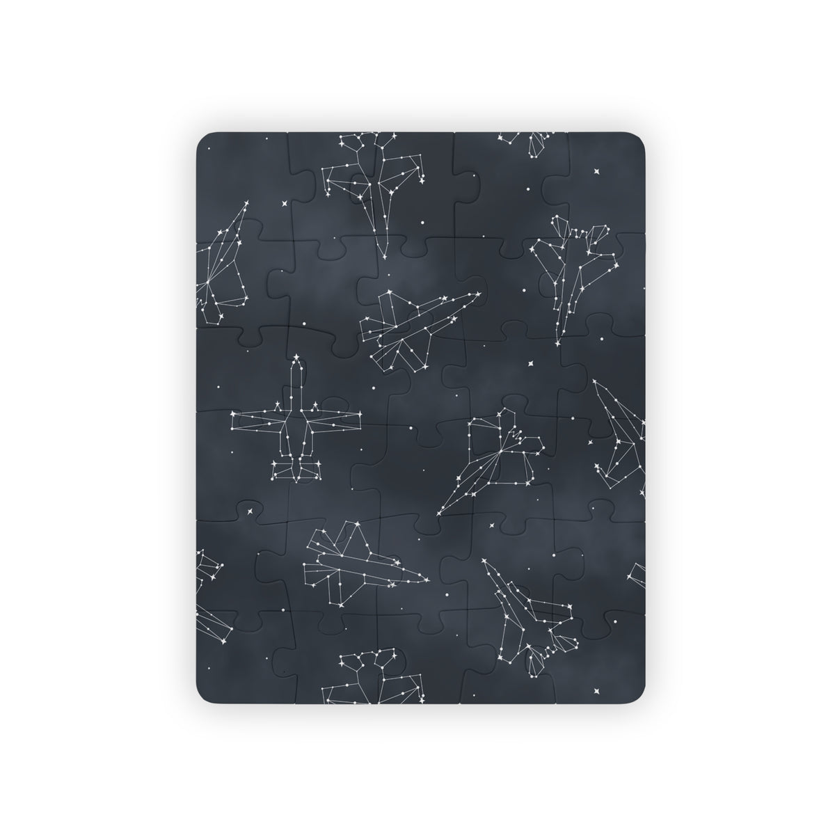 Starry Jet Night Kids Puzzle (30-Piece)