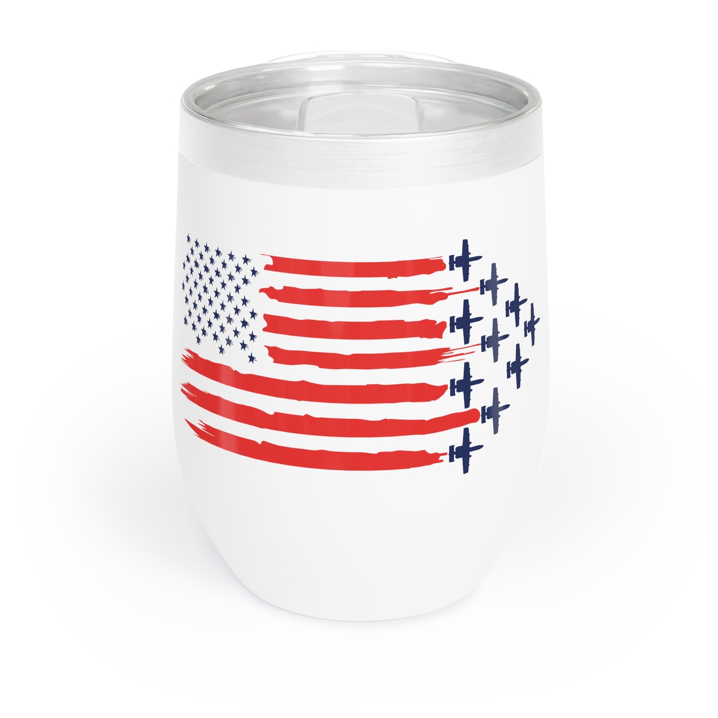 Fighter Jets and Flag drinkware