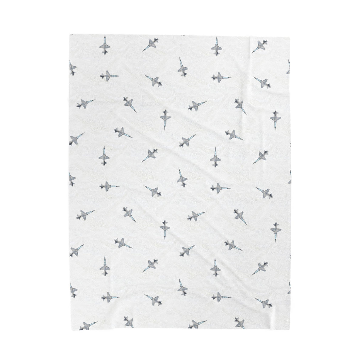 T-38 Talon Lil Pilots Collection Plush Blanket (60" X 80" Twin size)