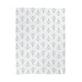 F-15E Fighter Jet Blueprint Plush Blanket
