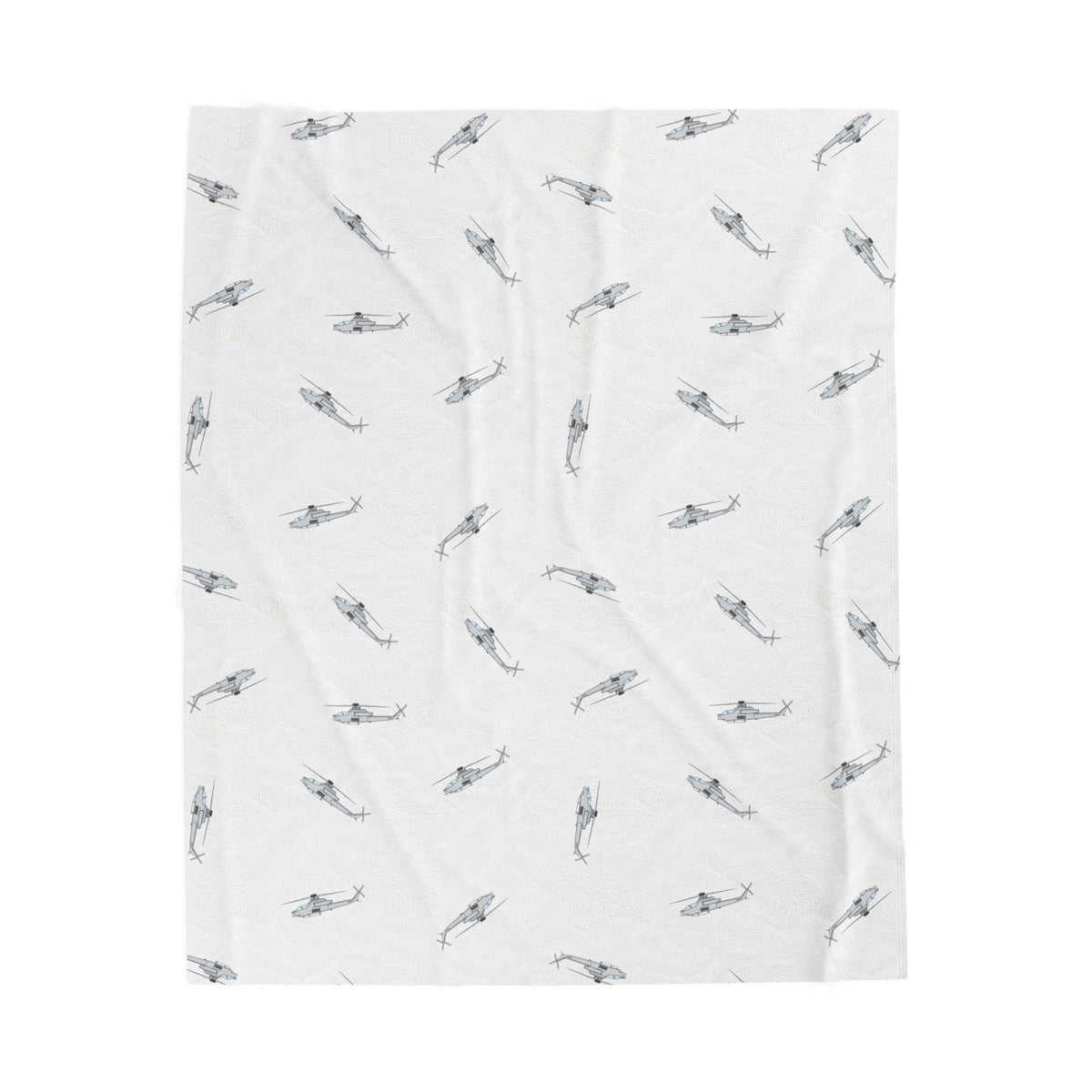 AH-1Z Viper Lil Pilots Collection Plush Blanket (50" X 60" Couch Throw)
