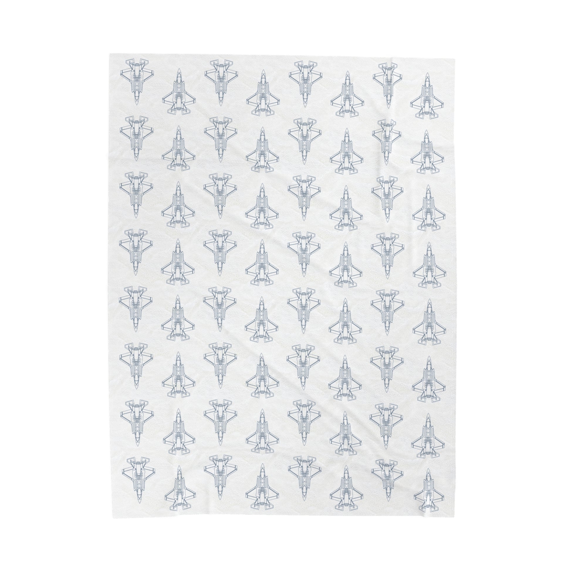 Fighter Jet Jersey Knit Swaddle Blanket