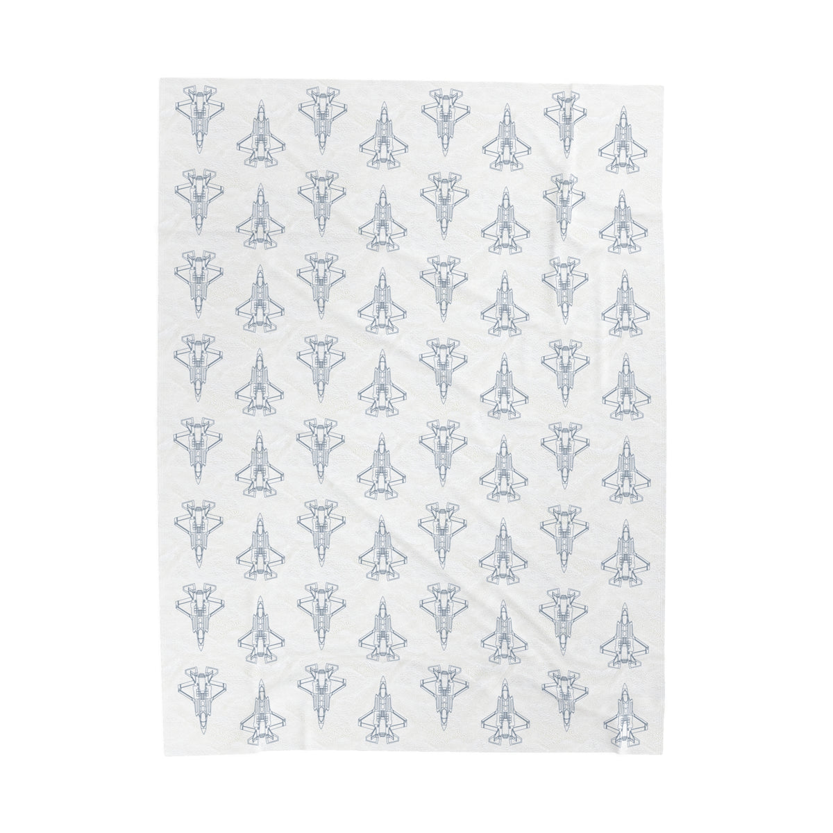 Fighter Jet Jersey Knit Swaddle Blanket