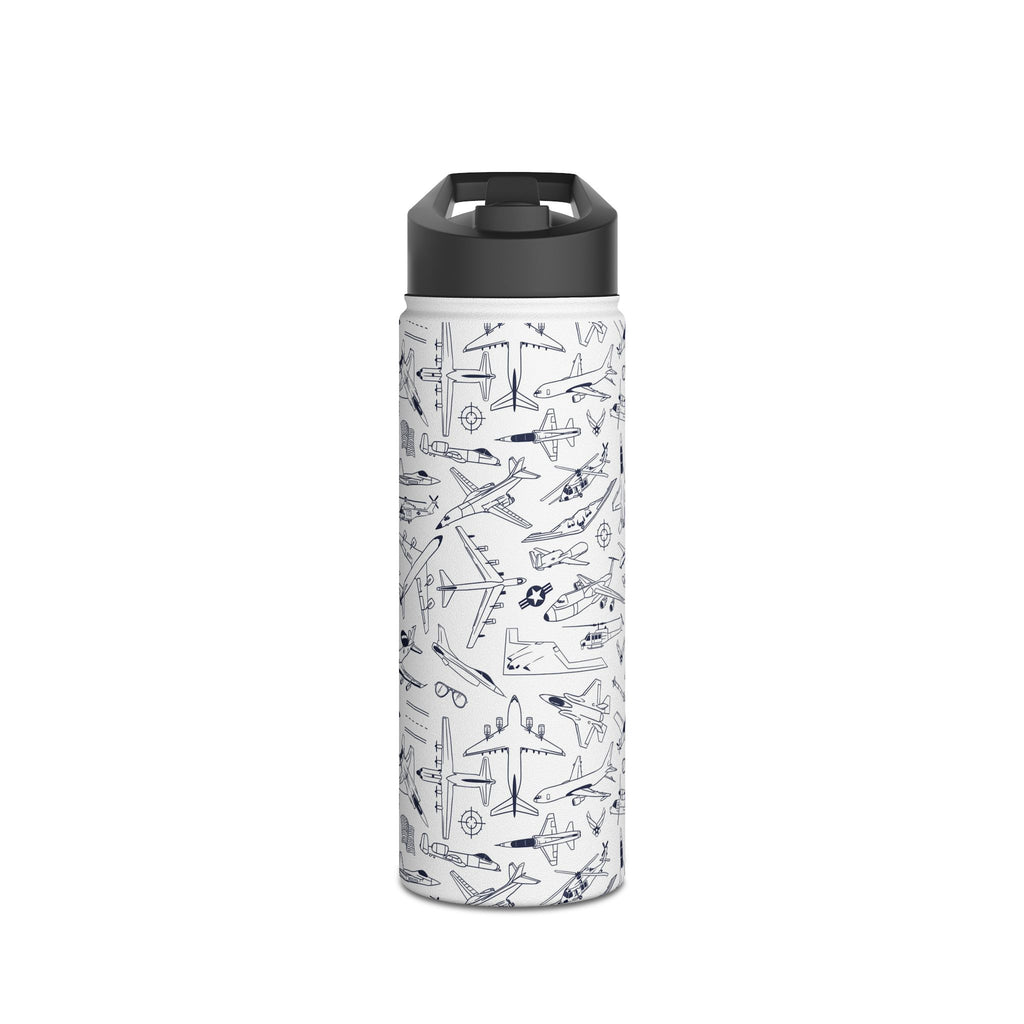 USAF Zoom + Boom Stainless Steel Water Bottles (12oz, 16oz, 32oz)