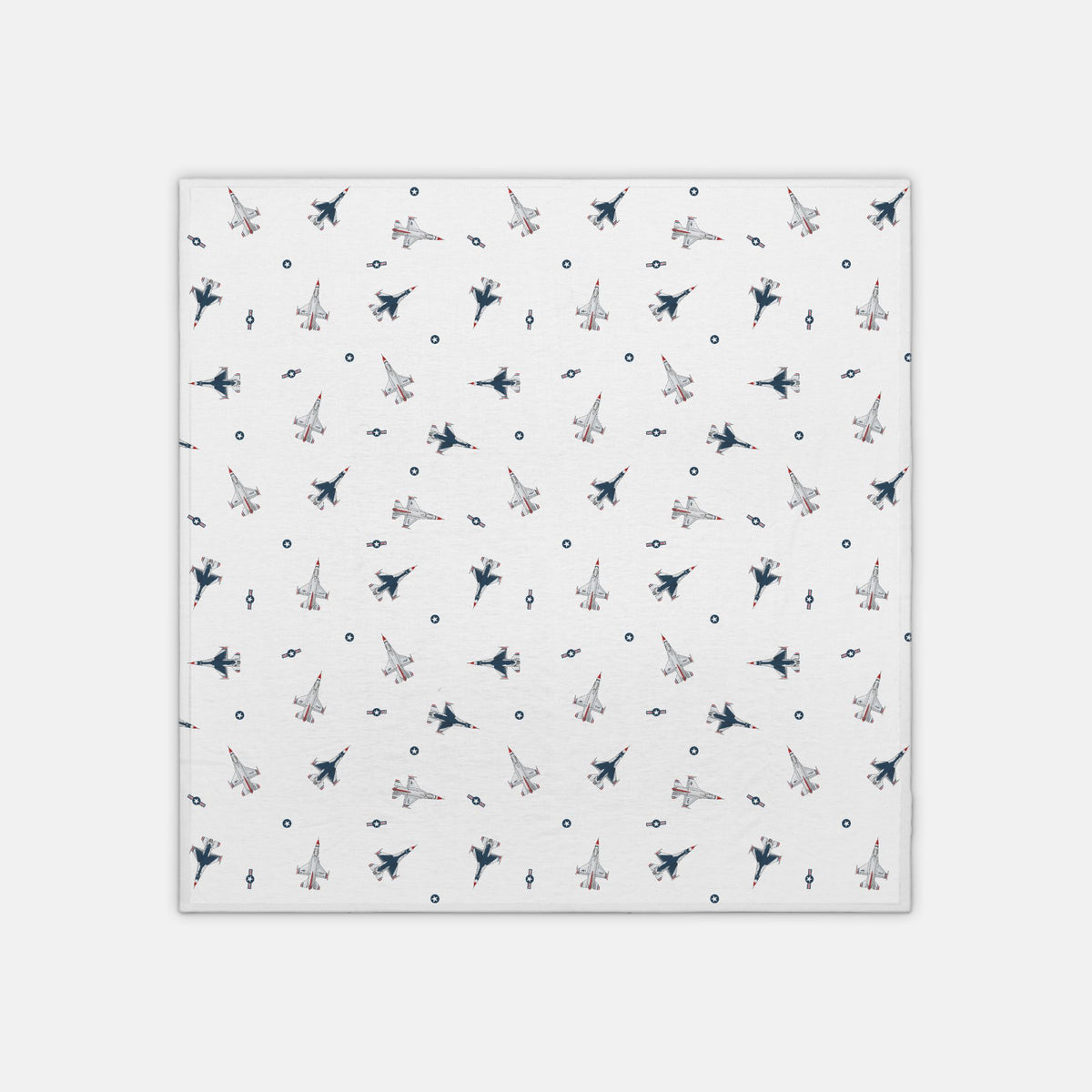 F-16 Thunderbirds Jersey Knit Swaddle Blanket