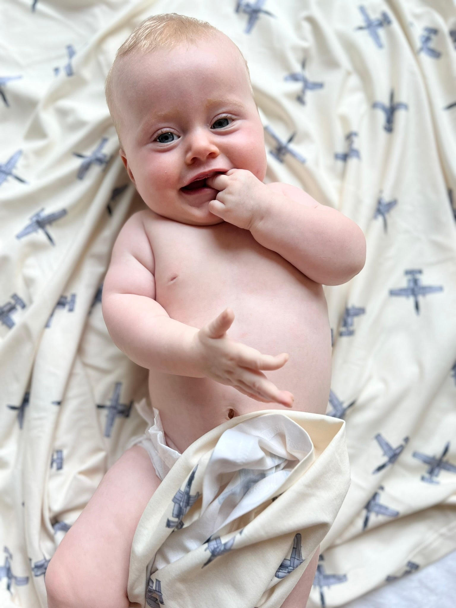 Lil_Pilot_Pastels_Jersey_Knit_Swaddle-_A-10 fighter_jet