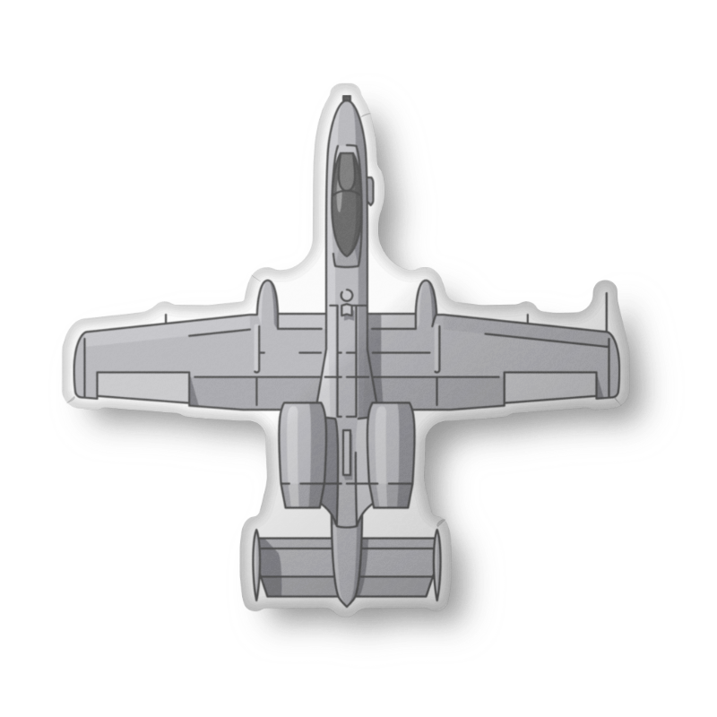 Lil Pilot Fighter Jet Plush Pillows (Choose Your Aircraft) (3 Sizes