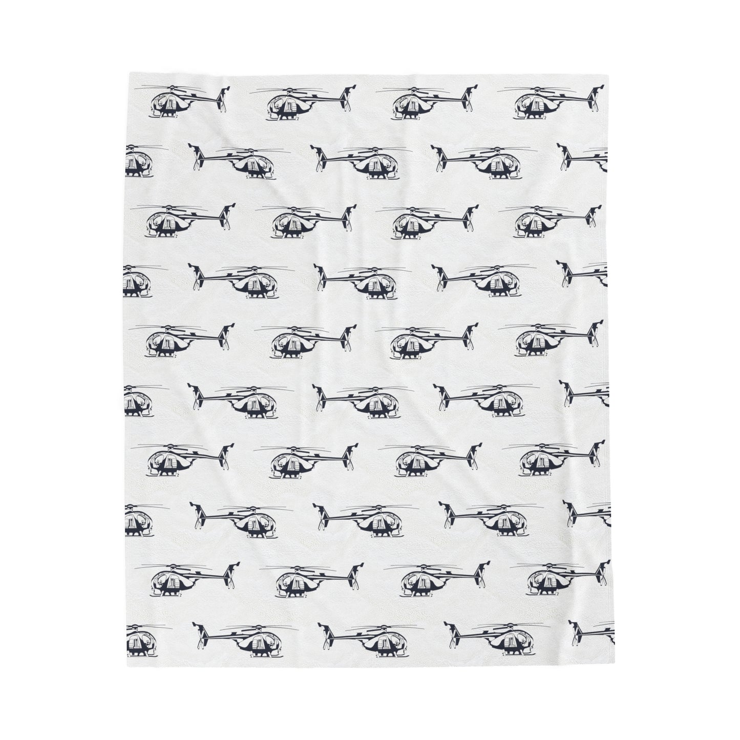 AH-6_Helicopter_Blueprint_Plush_Blanket_Mock_up