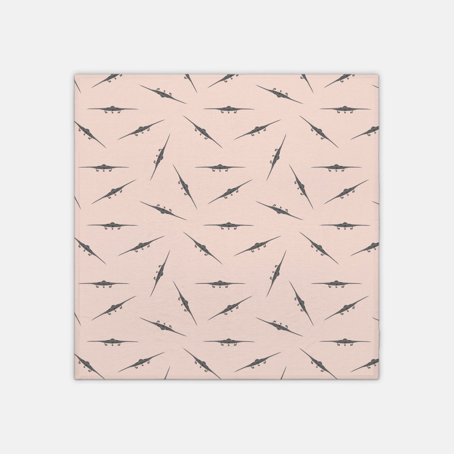 B-21 _jersey knit swaddle_coral