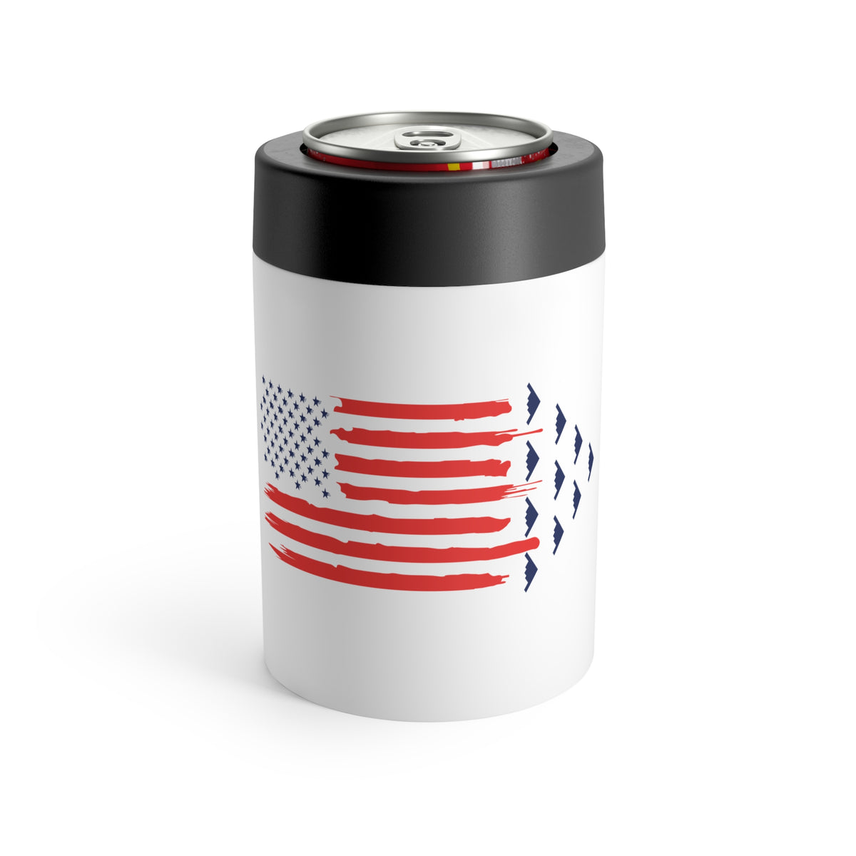 Fighter Jets and Flag (Choose Your Jet) Stainless Steel Can Holder