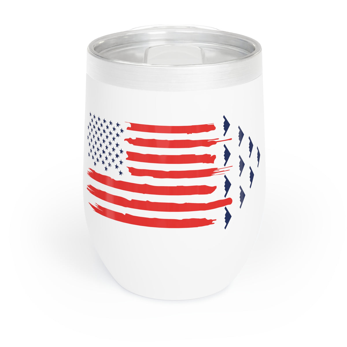 Fighter Jets and Flag (Choose Your Jet) Stainless Steel Chill Wine Tumbler