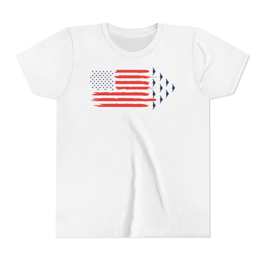 Fighter Jets and Flag (Choose Your Aircraft)- sizes infant to Youth XL