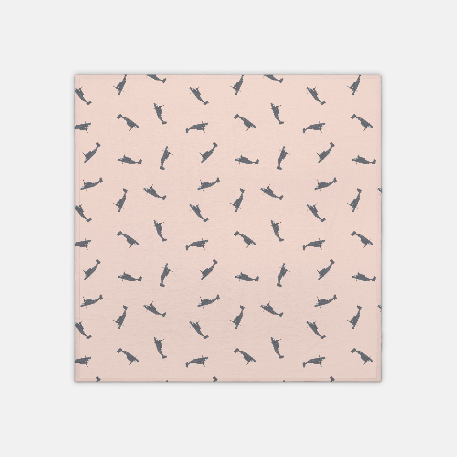 CV-22_Osprey_Lil_Pilots_jersey_knit_swaddle_coral