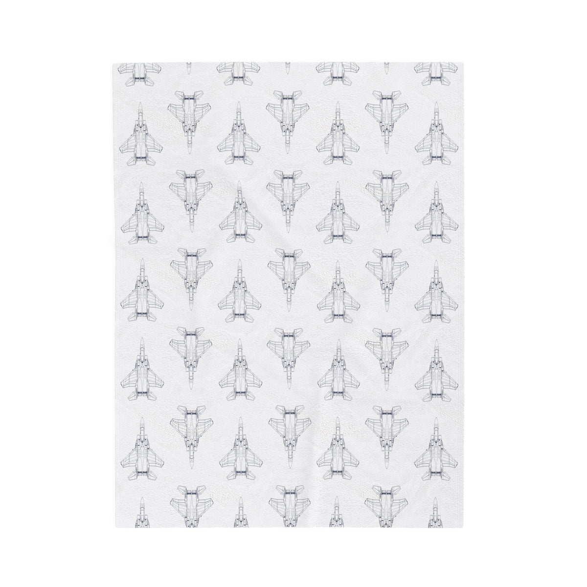 F-15C_Eagle_Blueprint-Plush_Blanket