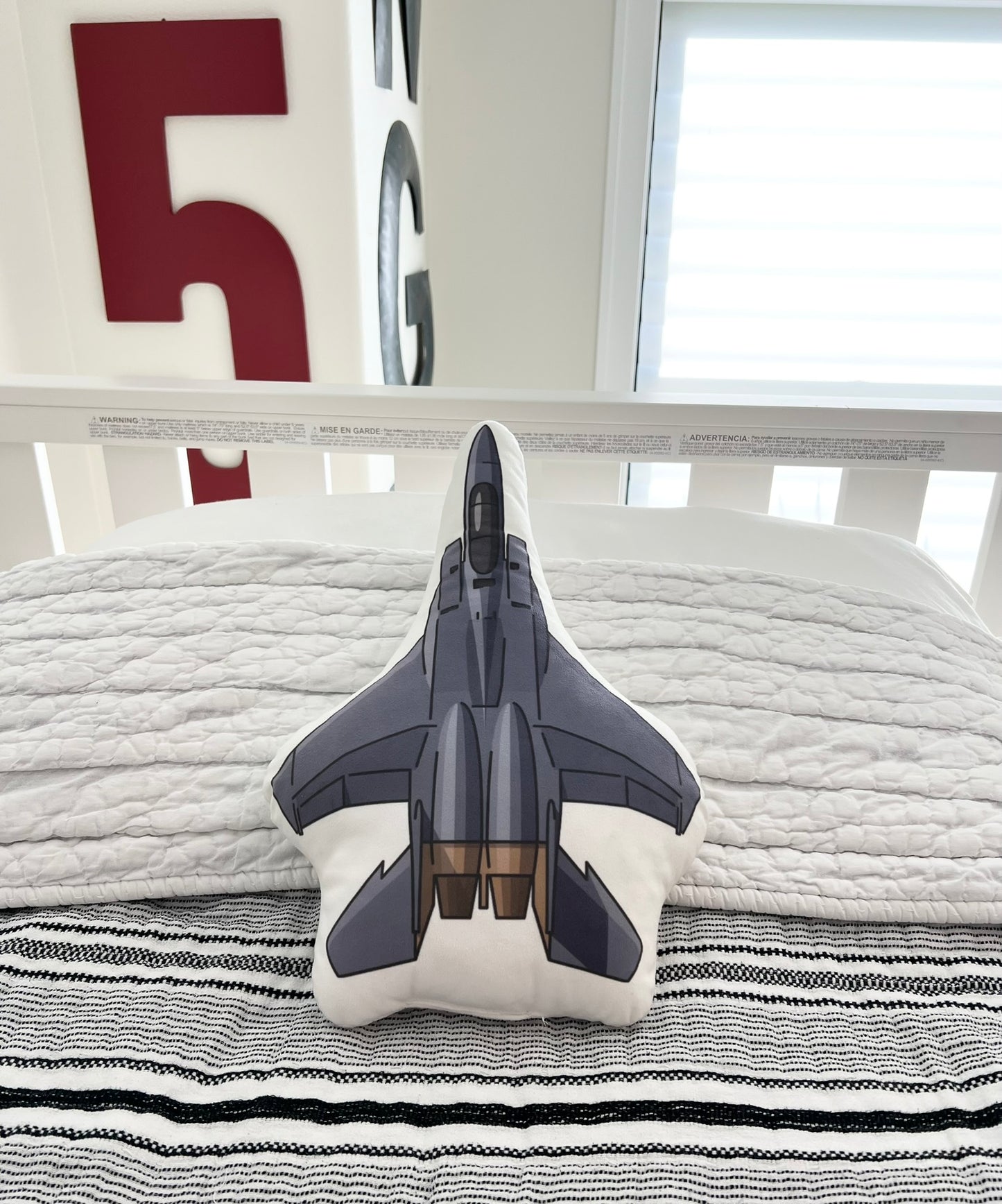 Lil Pilot Military Aircraft Plush Pillows (Choose Your Aircraft) (3 Sizes)