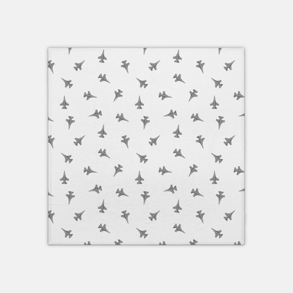 F-16 Fighter Jet _jersey knit swaddle