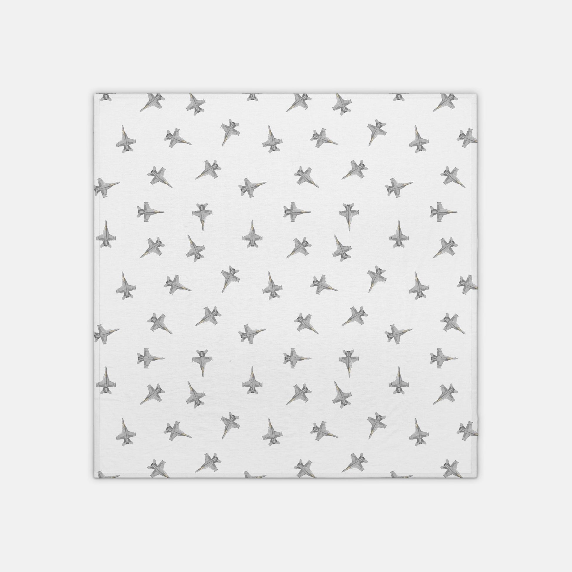 F-18Fighter Jet _jersey knit swaddle