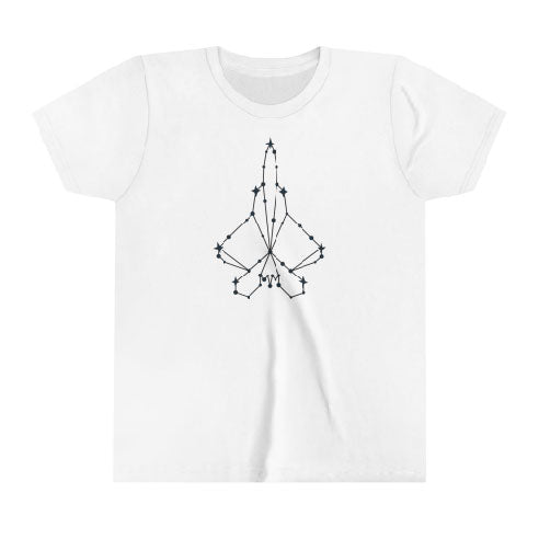 F-22 Starry Jet Night-Fighters Jets in the Sky-Pajama top-youth