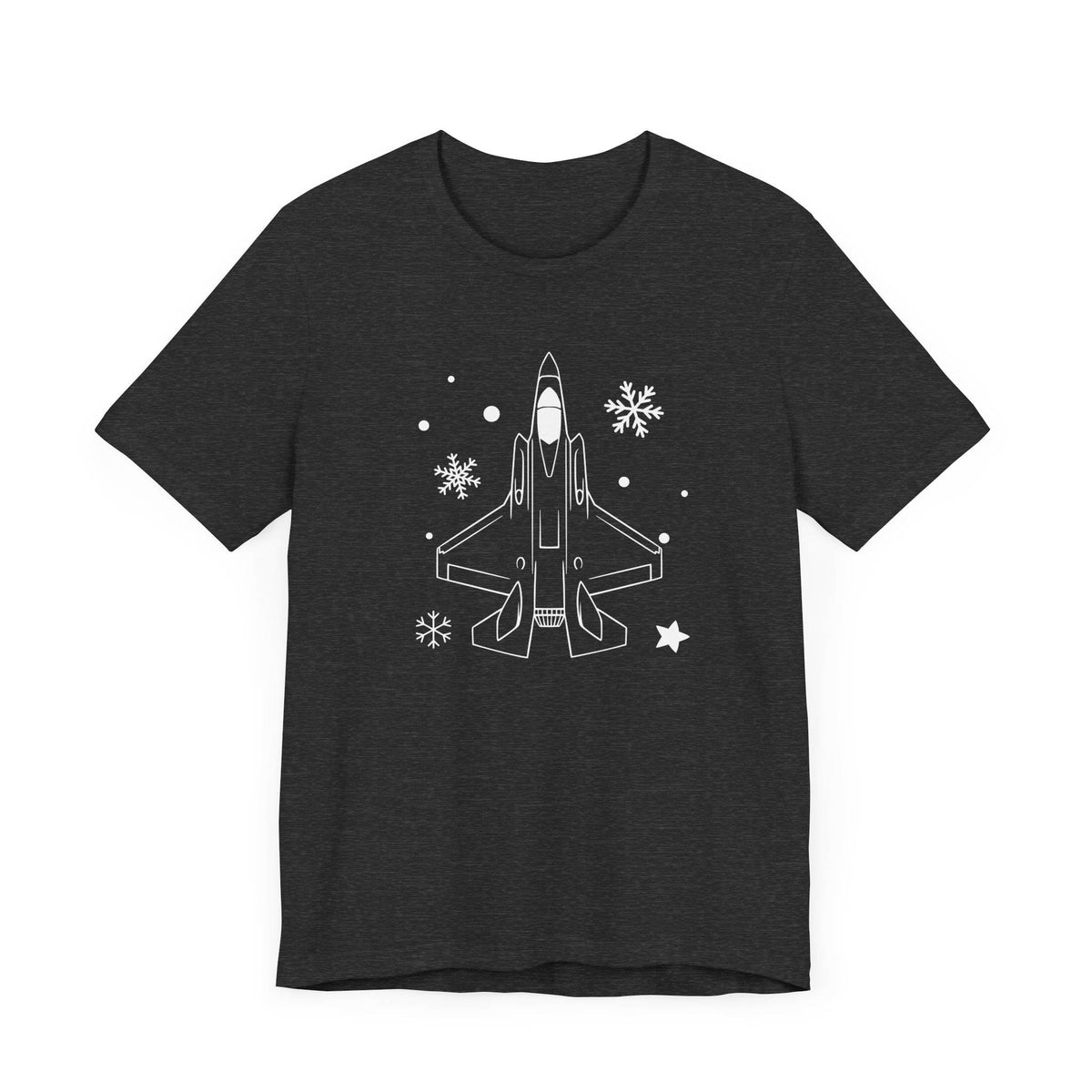 F-35_It_s_A_Fighter_Jet_Christmas_ADULT_UNISEX_Tshirt_Top