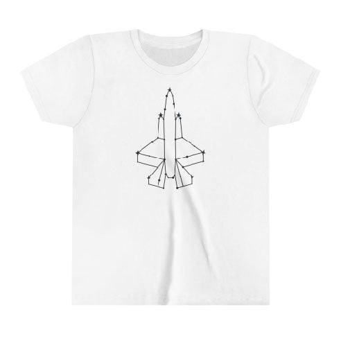 F-35 Starry Jet Night-Fighters Jets in the Sky-Pajama top-youth
