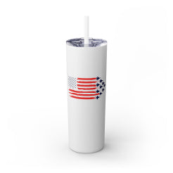 F-15 Fighter Jets and Flag_20oz tumbler