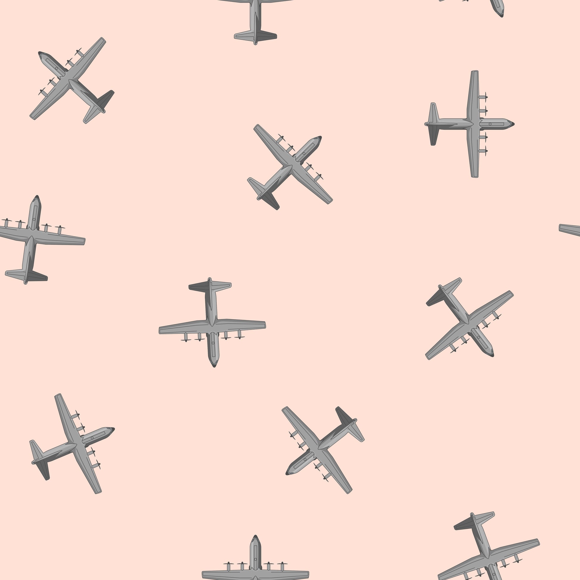 F__Jets_Pattern_Seamless_c-130_15inch_coral