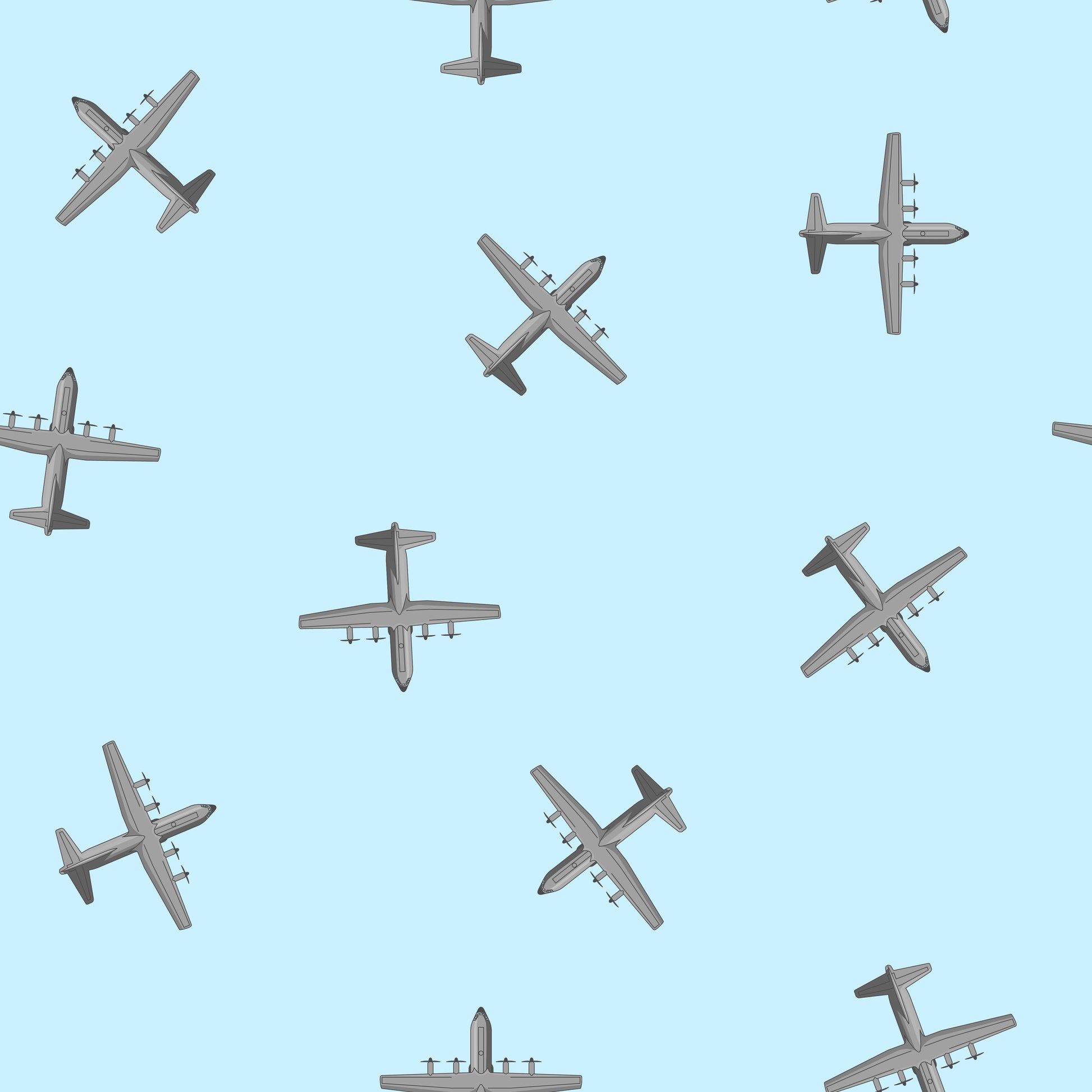 F__Jets_Pattern_Seamless_c-130_15inch_cyan