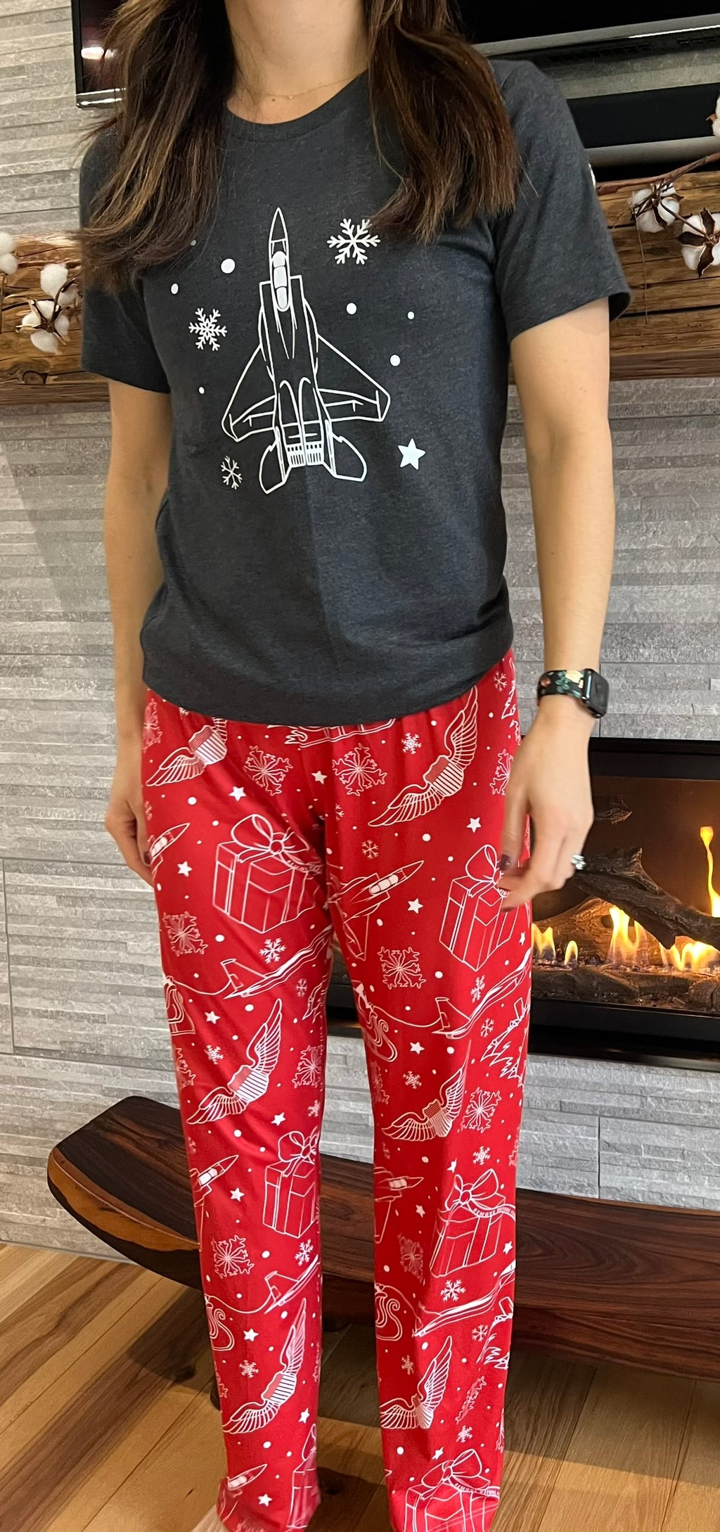 It_s_A_Fighter_Jet_Christmas_Matching_Youth_and_Adult_PJ_Set_mom_and_son