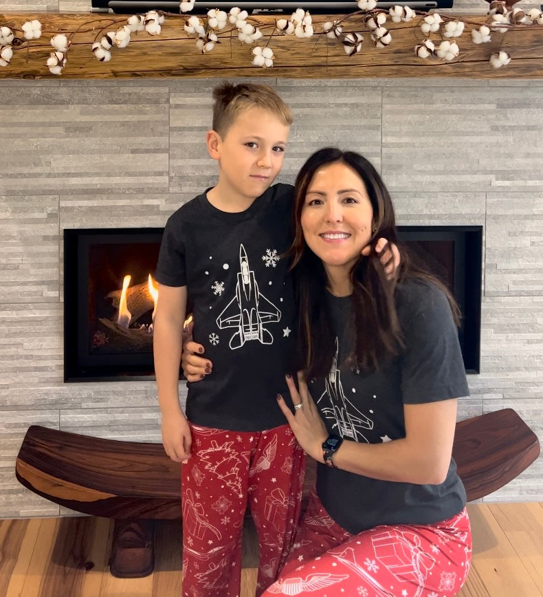 It_s_A_Fighter_Jet_Christmas_Matching_Youth_and_Adult_PJ_Set_mom_and_son