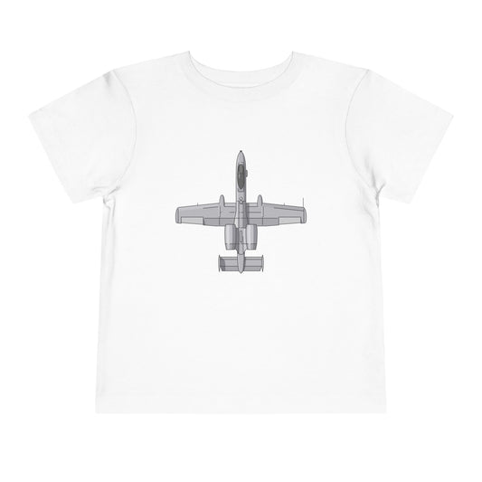 Lil Pilot Pastels-A-10 Fighter Jet Top