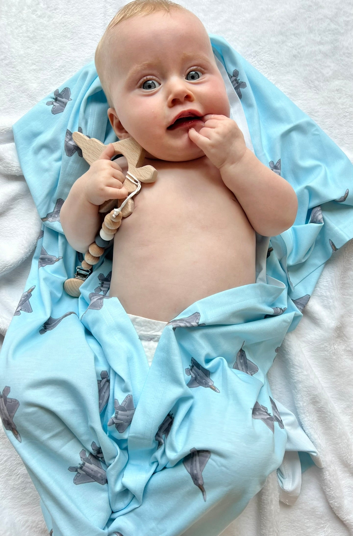Lil_Pilot_Pastels_Jersey_Knit_Swaddle-_F-22 fighter_jet