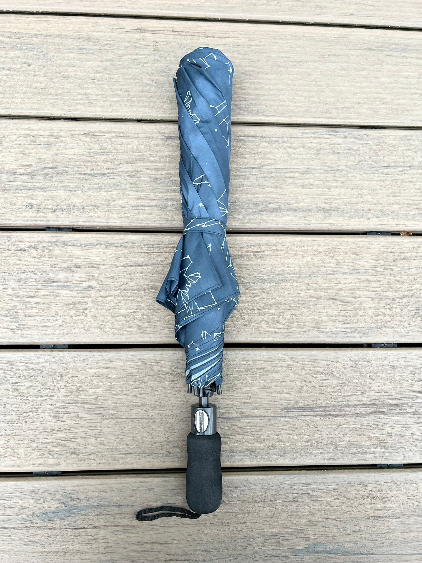 Starry Jet Night- Fighter Jets in the Sky-Semi-Automatic Foldable Umbrella