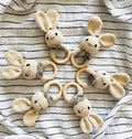 Handmade Crocheted Bunny Rattle