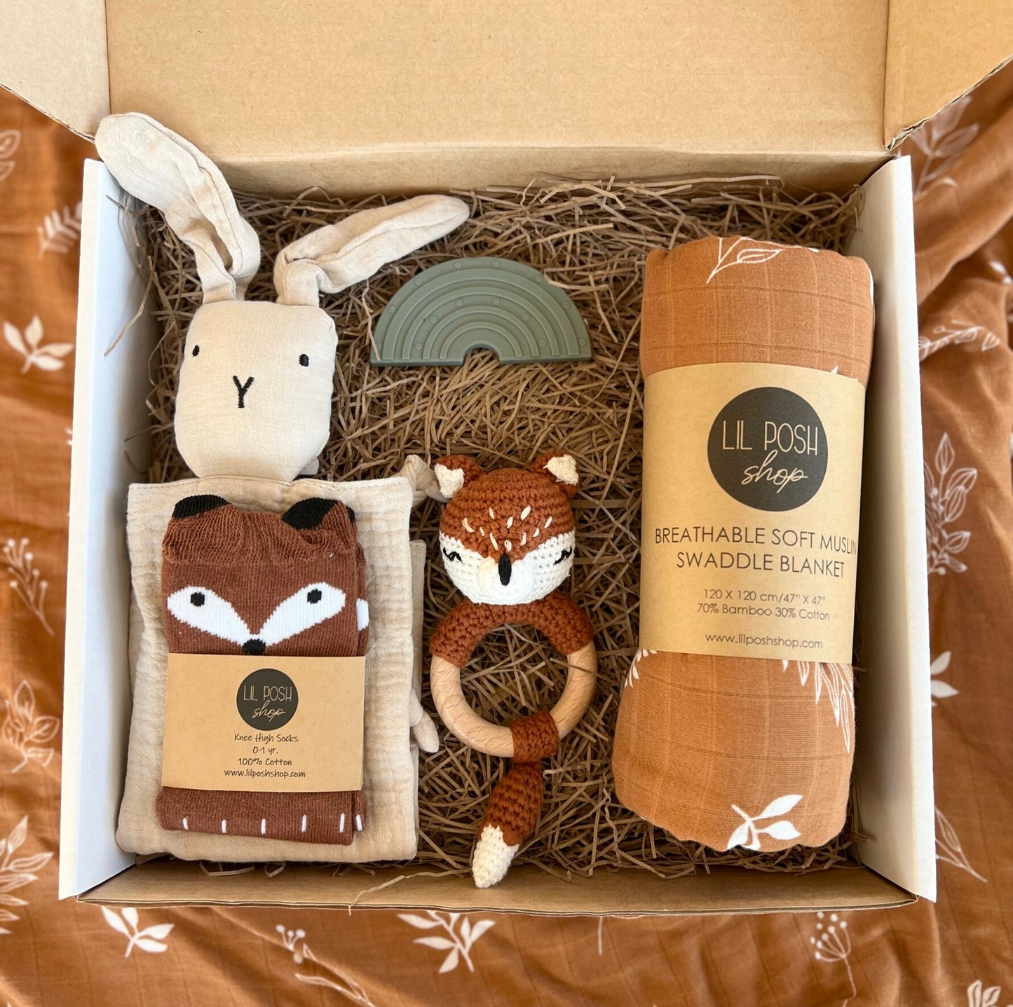 Lil Fox Baby Gift Set