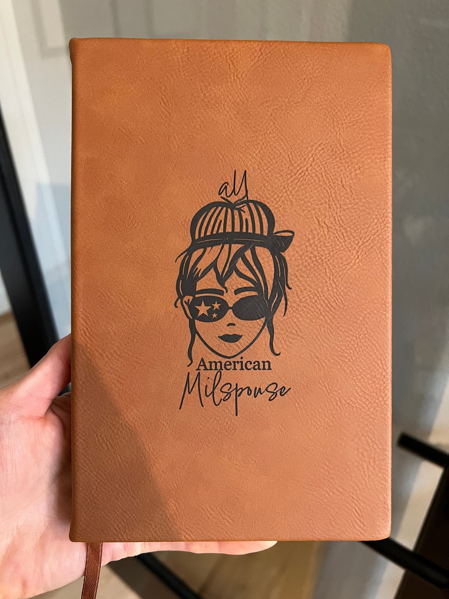 All American Milspouse A5 Stationary Journal- Fundraiser for Angels of America's Fallen